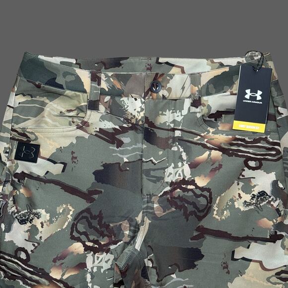 UA Under Armour Men's Hardwoods STR Pants Size 32x32 1355314-988 NWT Multicolor - Picture 3 of 8